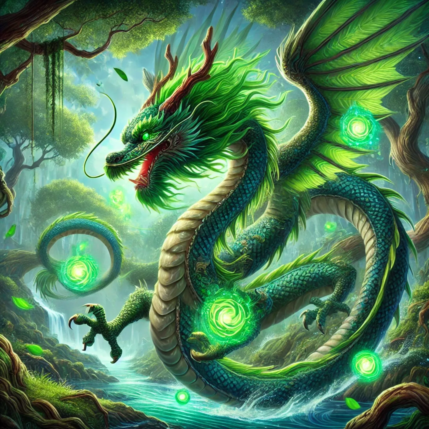 O Dragão Verde: A Cura que Floresce em Harmonia com a Vida 4 O Dragão Verde: A Cura que Floresce em Harmonia com a Vida