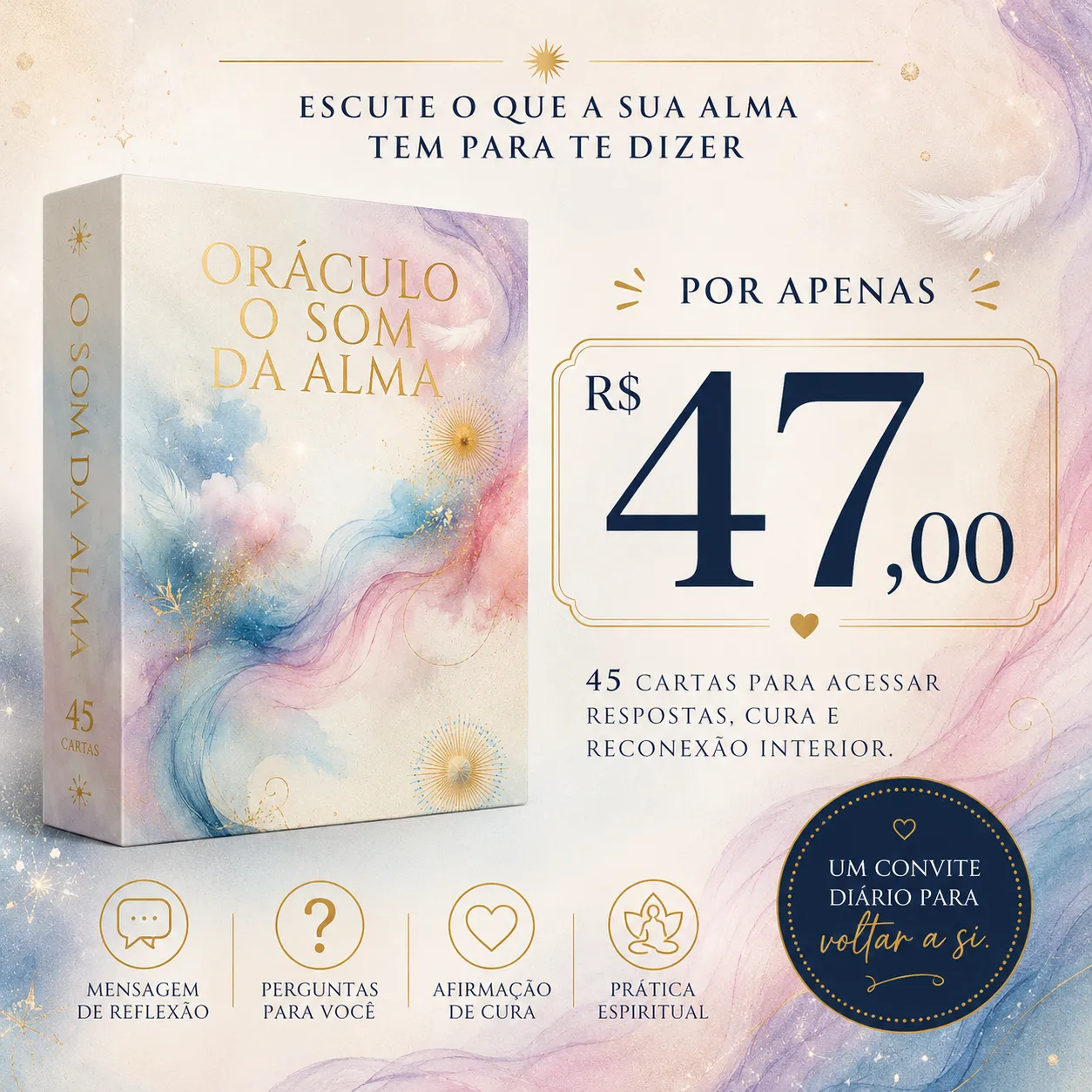 O Som da Alma: um Oráculo para Escutar o que Existe Dentro de Você